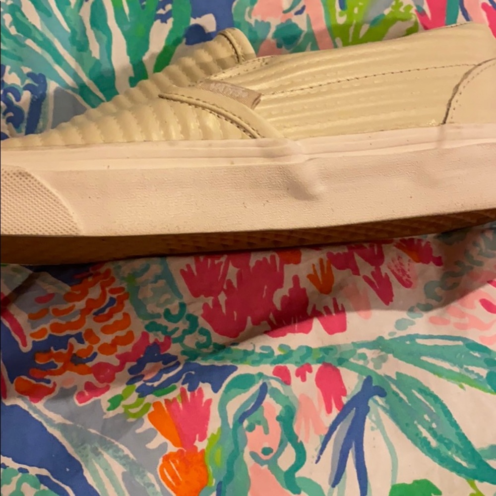 Brand New custom Van leather Sneakers - Picture 8 of 12